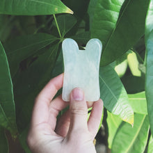 Load image into Gallery viewer, Jade Gua Sha Rectangle